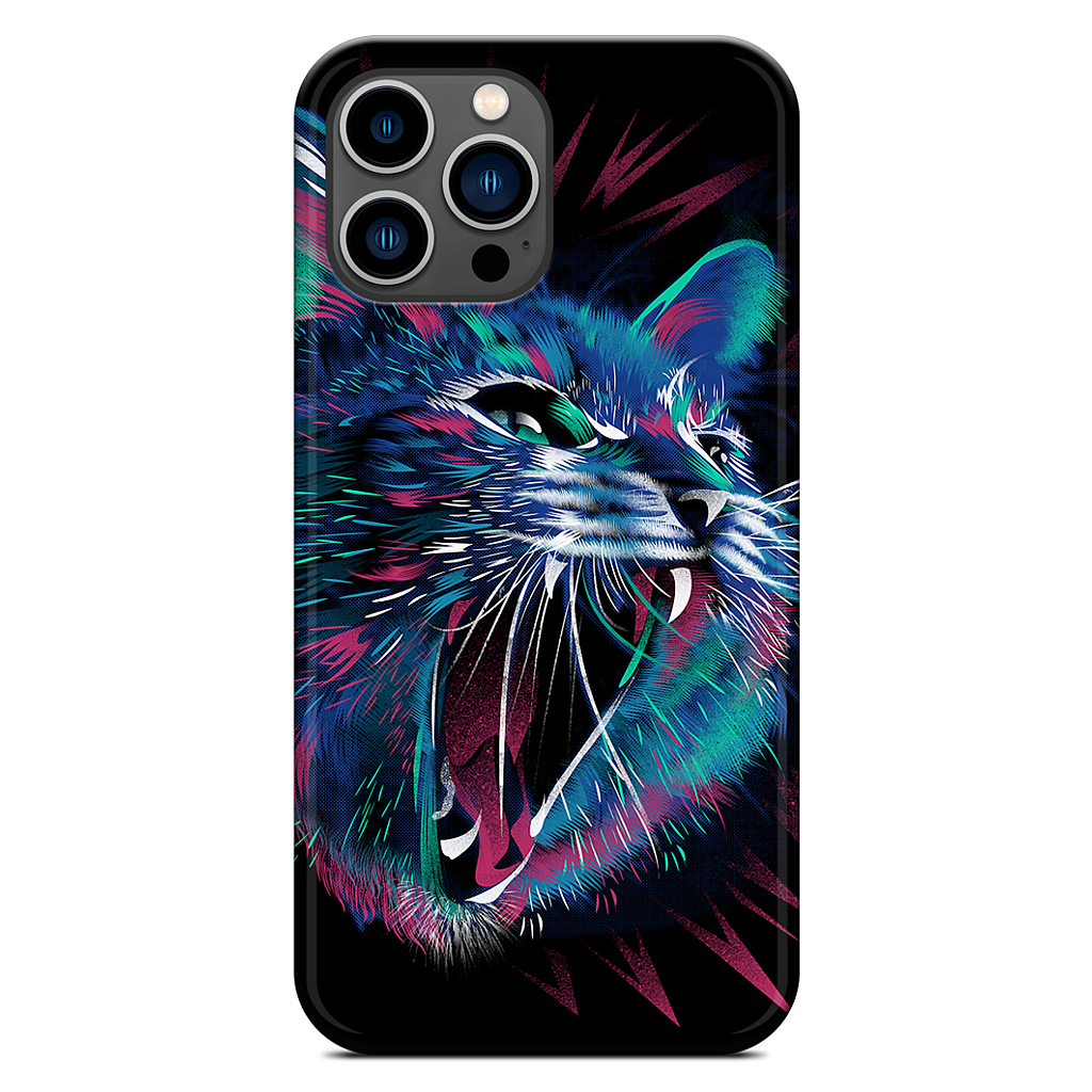 WILD CAT iPhone Case