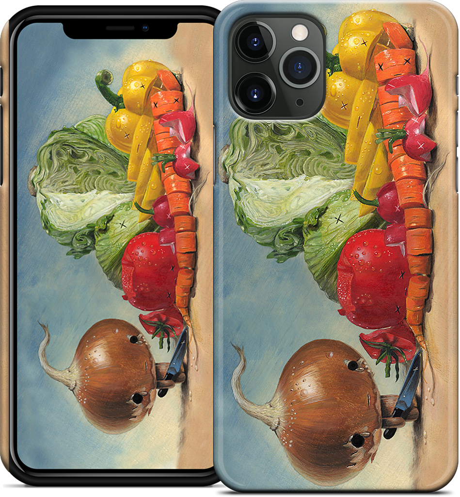 Slice and Dice iPhone Case