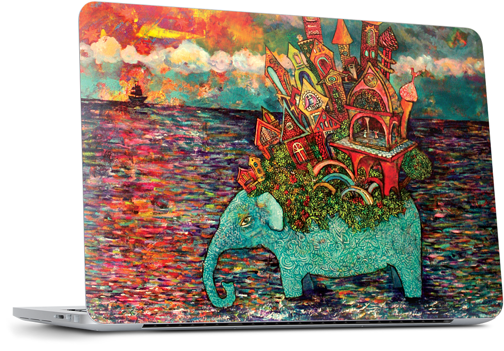 "Warm Waters" MacBook Skin
