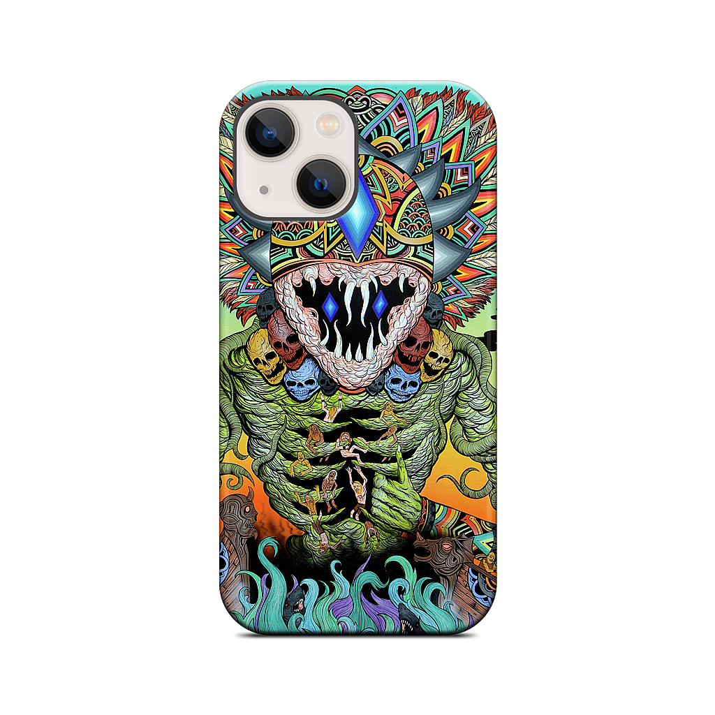 A Gleaming Destroyer iPhone Case
