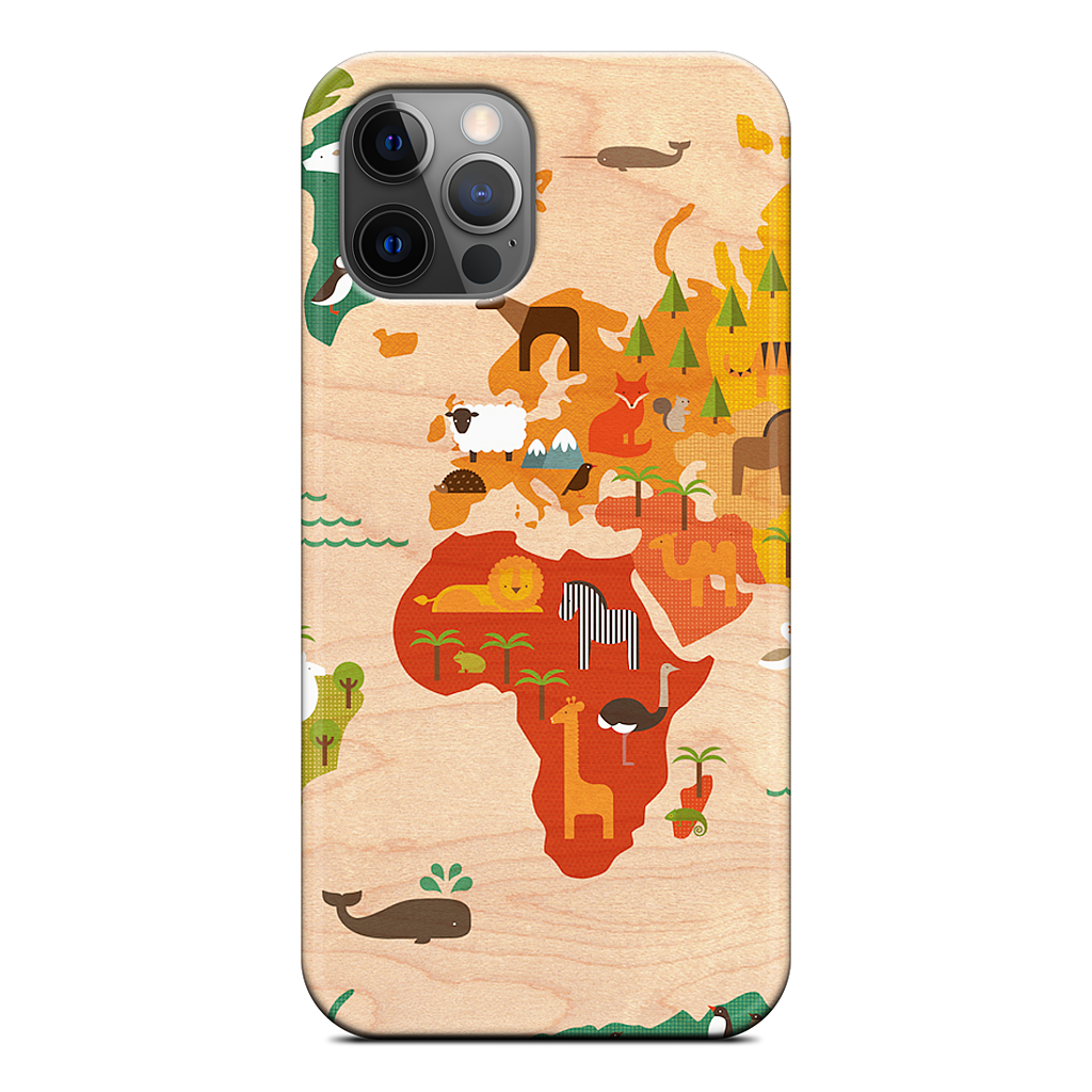 My World iPhone Case
