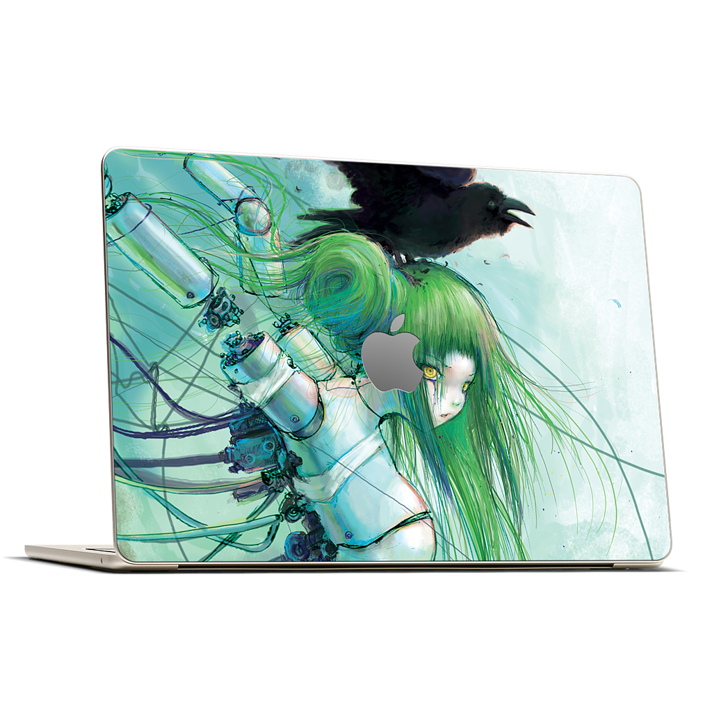 Disassembled Tears MacBook Skin