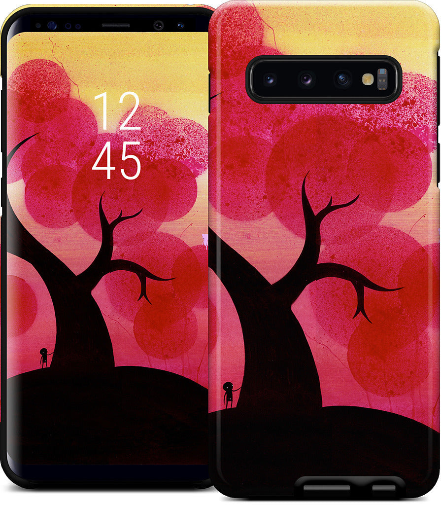 Red Blossoms Samsung Case
