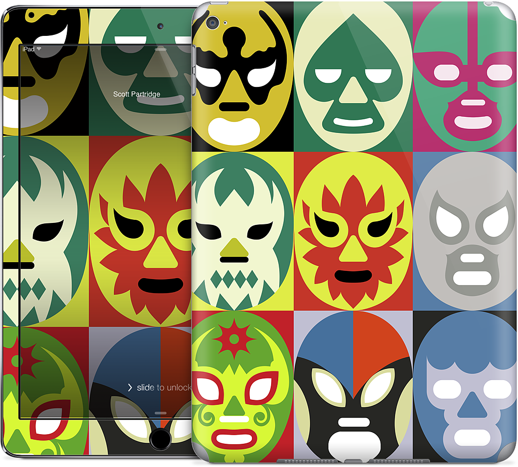 Lucha Libre iPad Skin