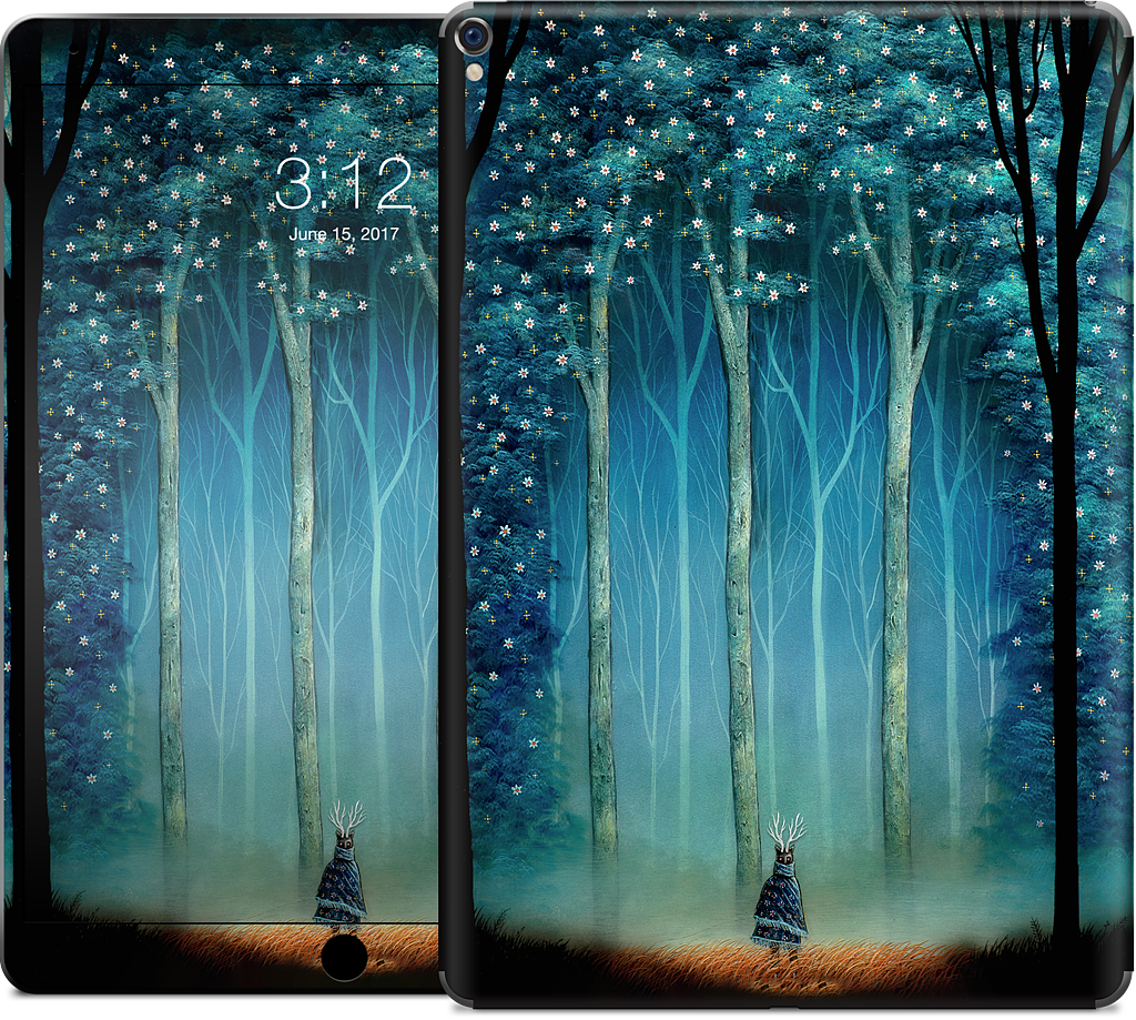 Cathedral of the Forest Deep iPad Skin