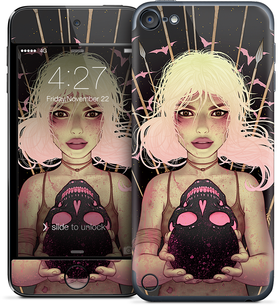 Memento Black iPod Skin