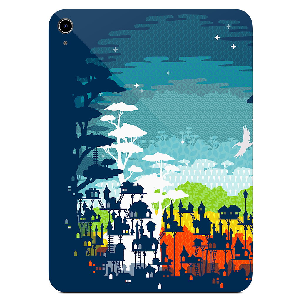 Rainforest City iPad Skin