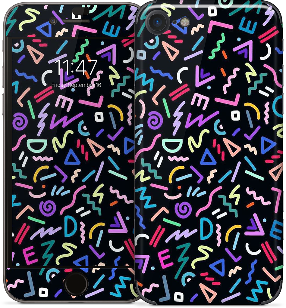 Neon iPhone Skin