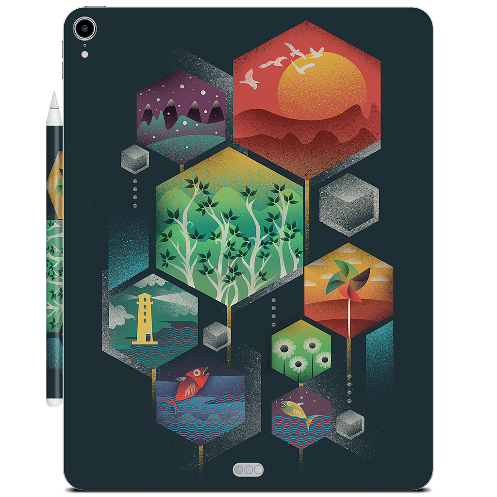 Geometrical Wonders iPad Skin