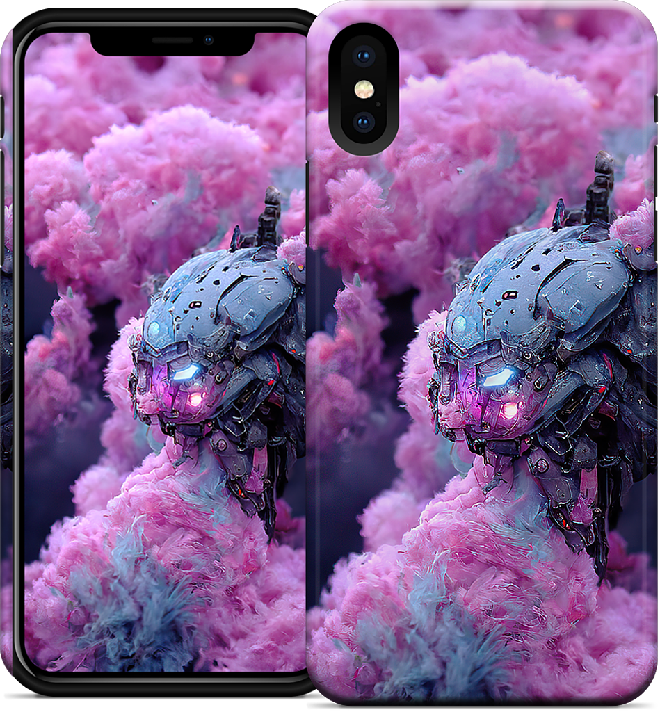 Cotton Candy Mechs iPhone Case