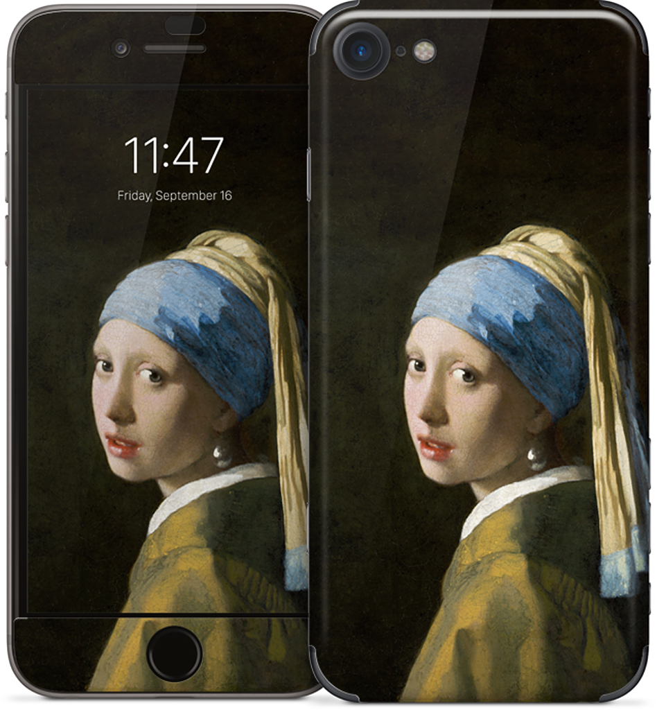 Girl with a Pearl Earring iPhone Skin