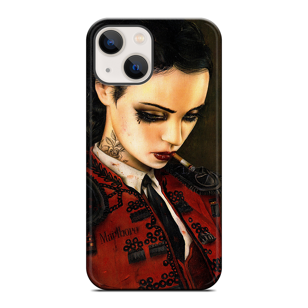 Bull Fight Her iPhone Case