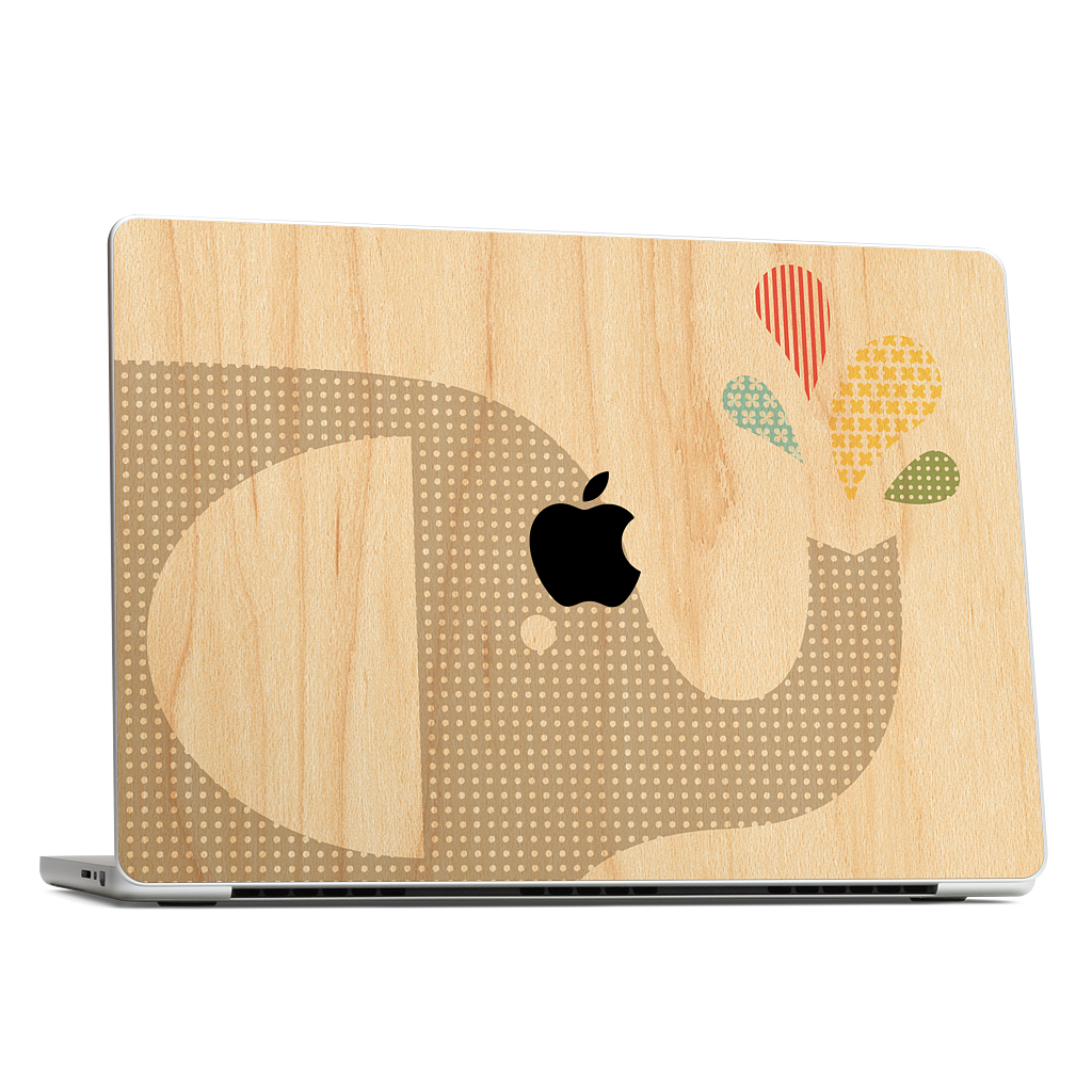 Elephant with Calf MacBook Skin