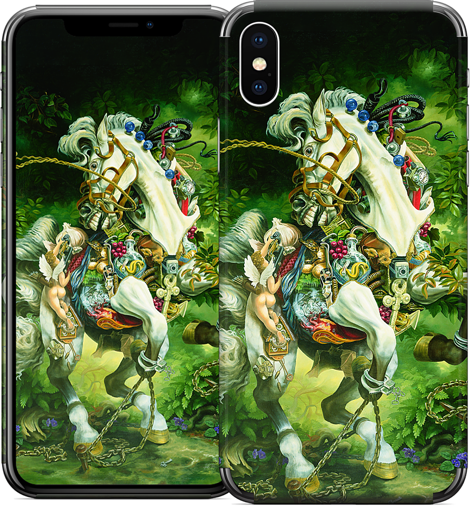 Knee-Jerk Reaction iPhone Skin