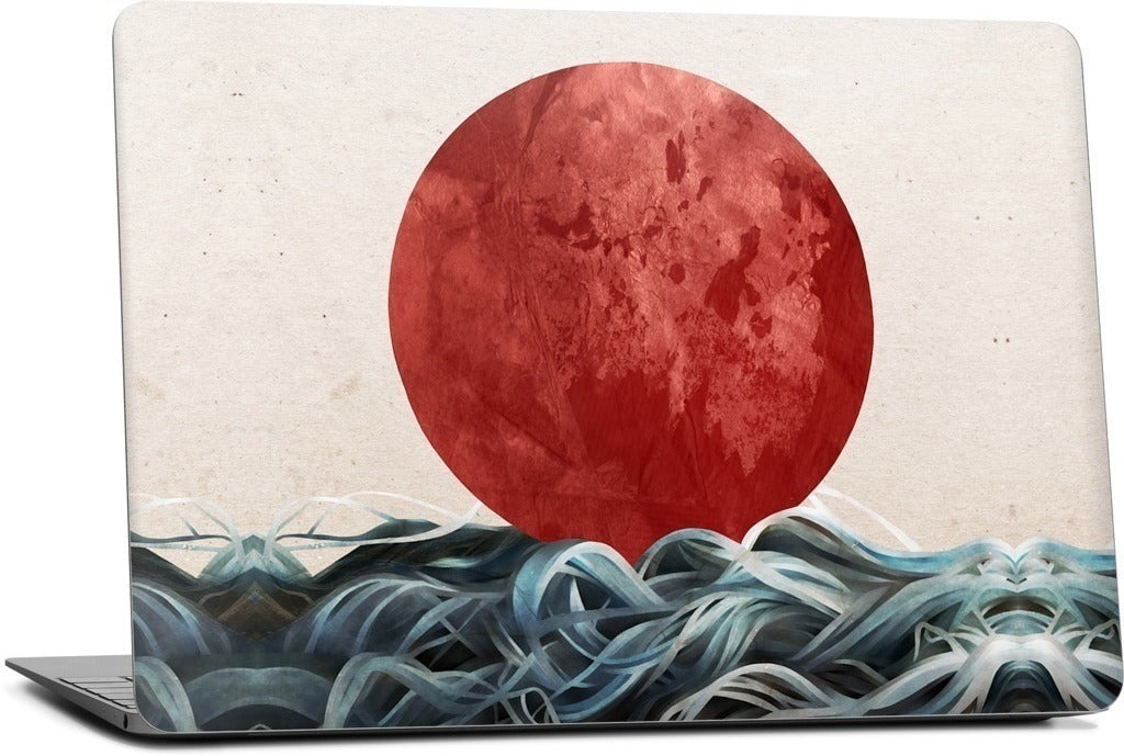 Sunrise in Japan MacBook Skin