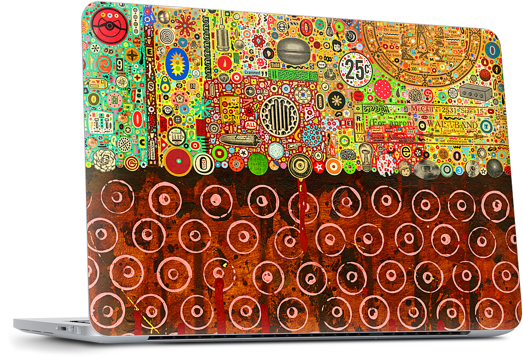 Percolations MacBook Skin