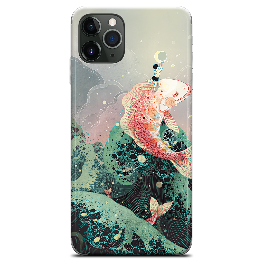 Mooncatcher iPhone Skin