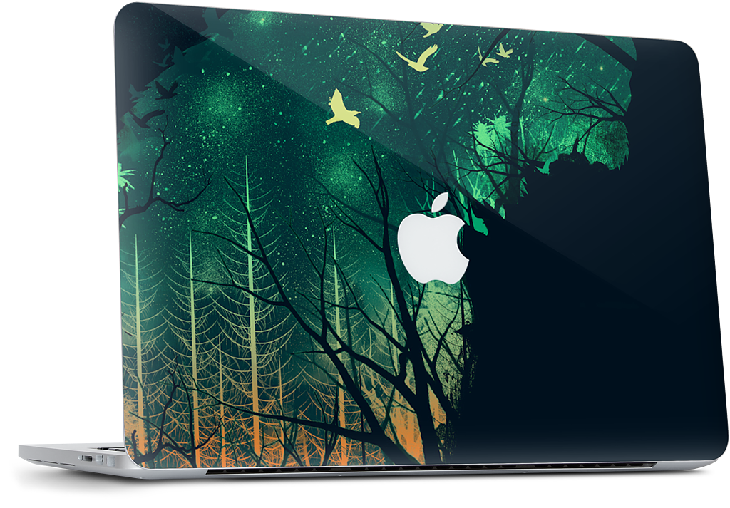 Space Tiger MacBook Skin