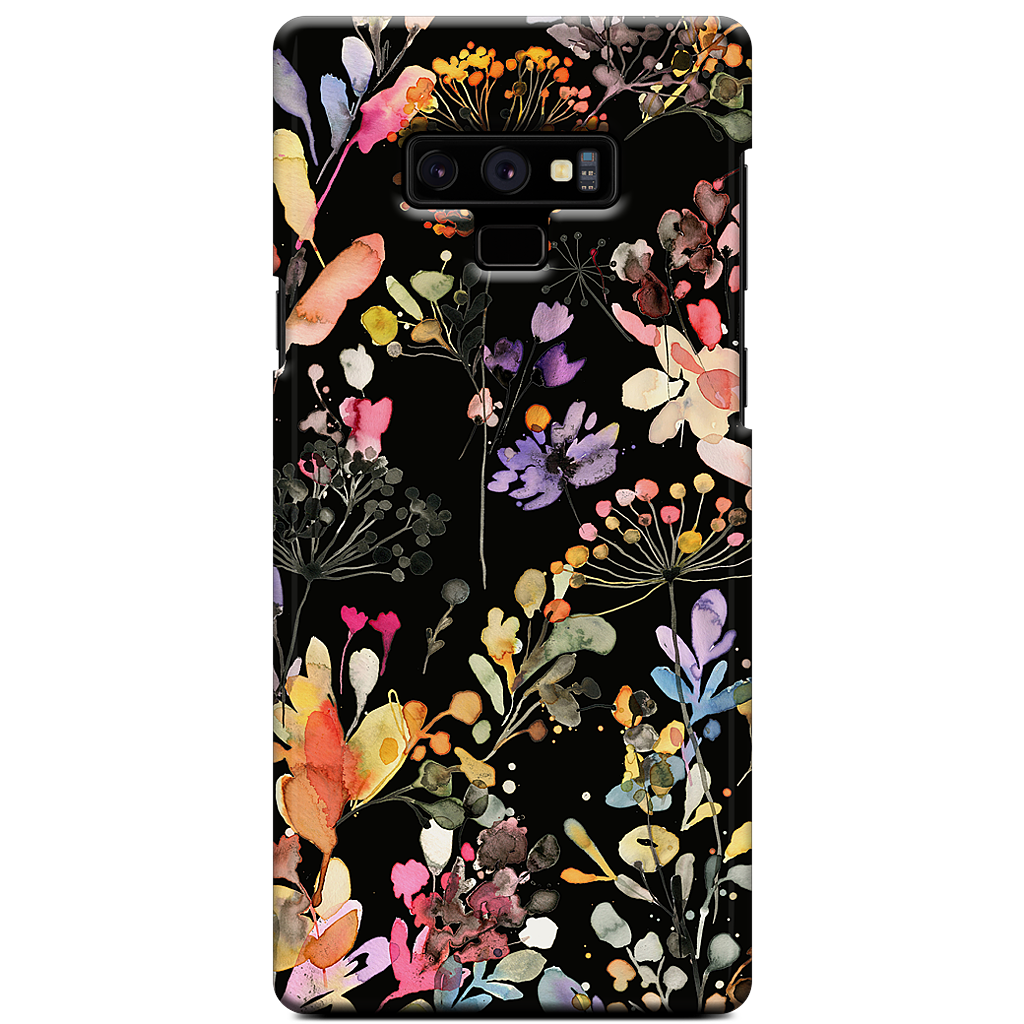 Wild Grasses (Black) Samsung Case