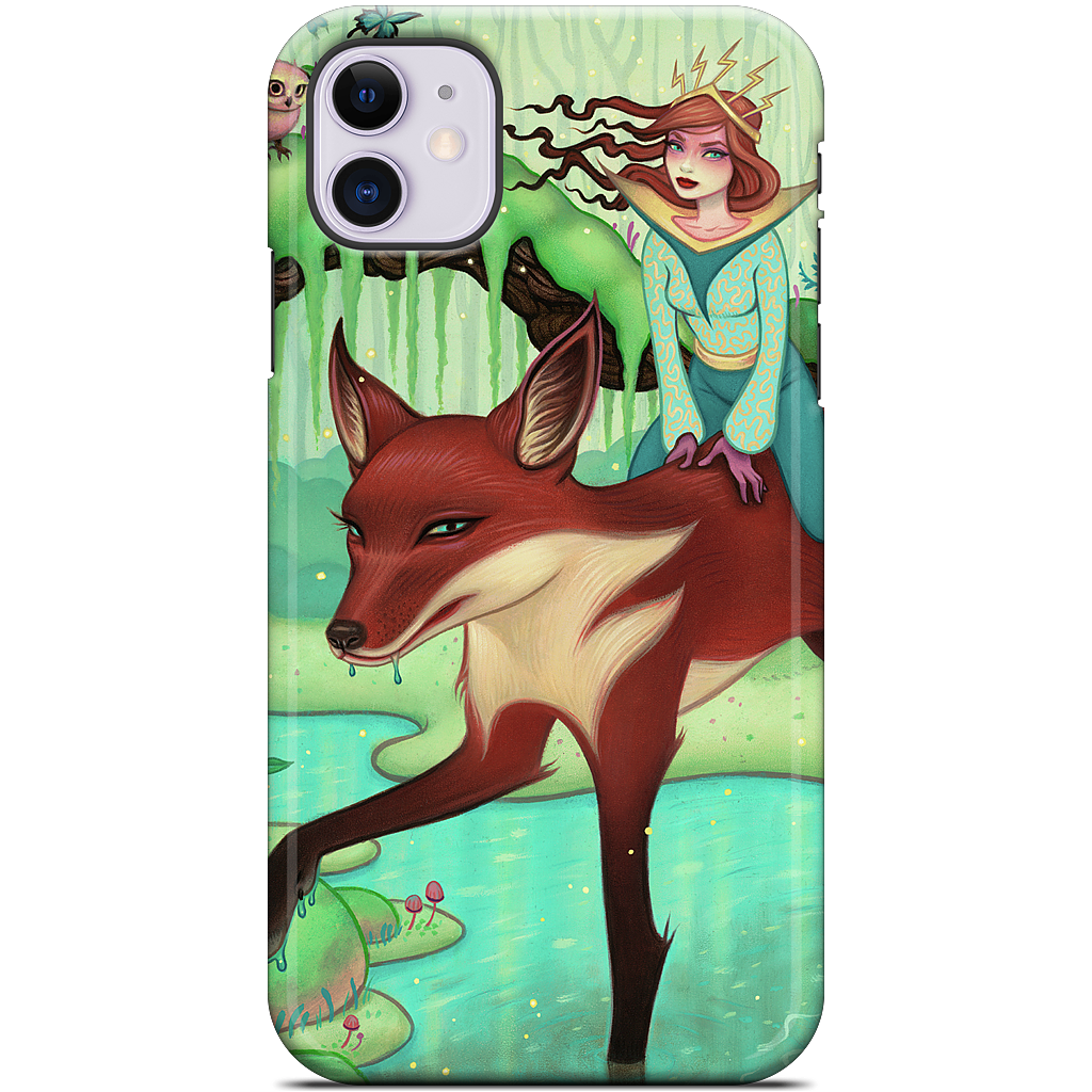 The Fox's Respite iPhone Case