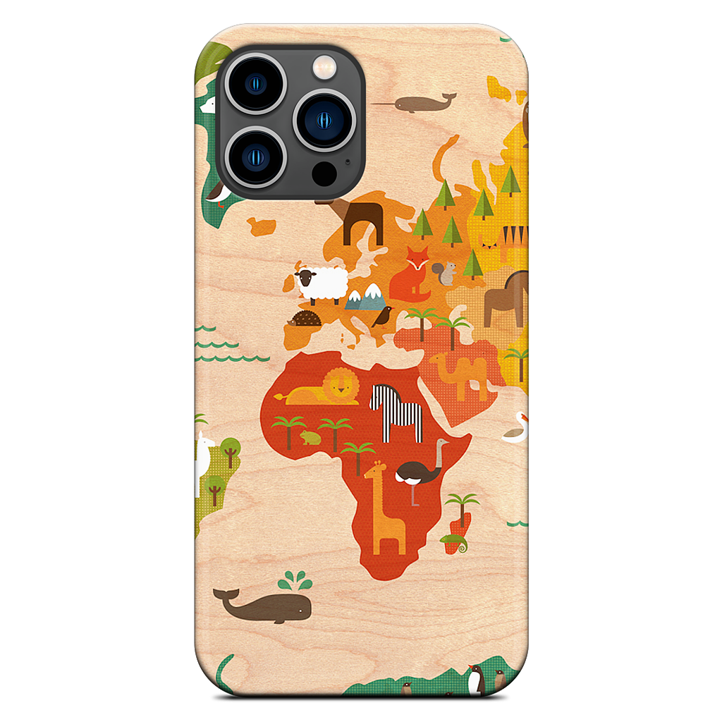 My World iPhone Case
