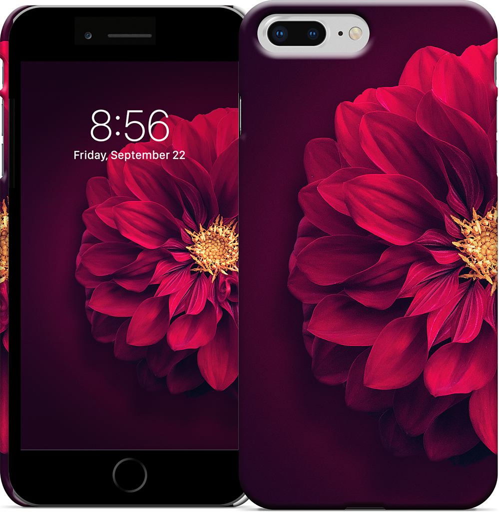 Red Bloom iPhone Case