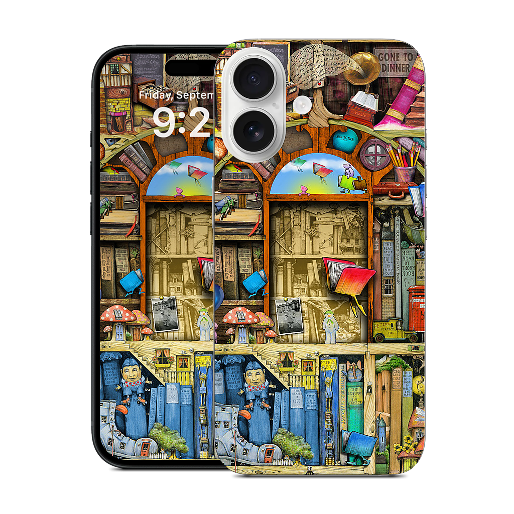 Bookshelf 2b iPhone Skin