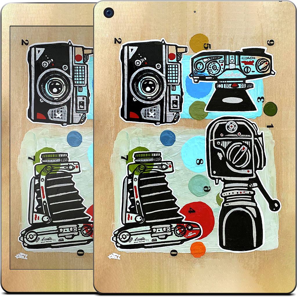 Watch It Happen iPad Skin