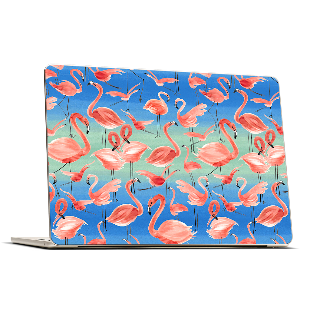 Flamingos MacBook Skin
