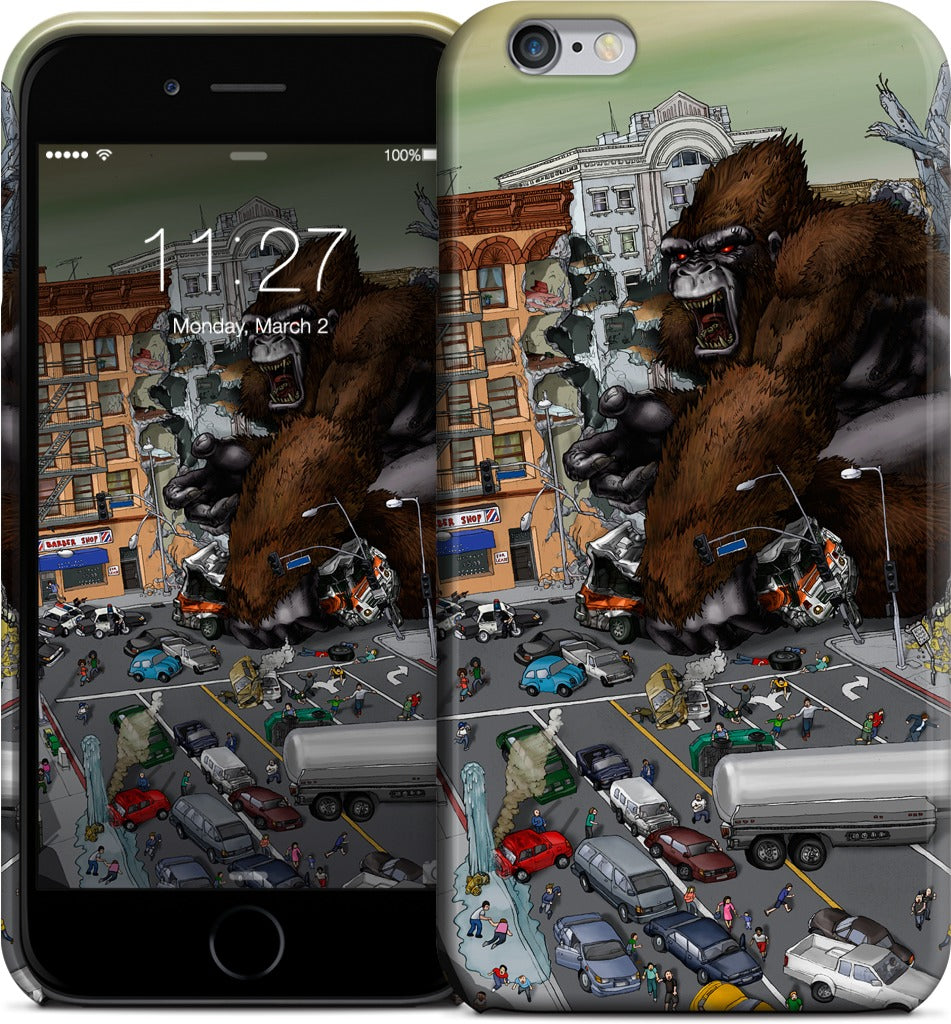 War Of The Monsters iPhone Case