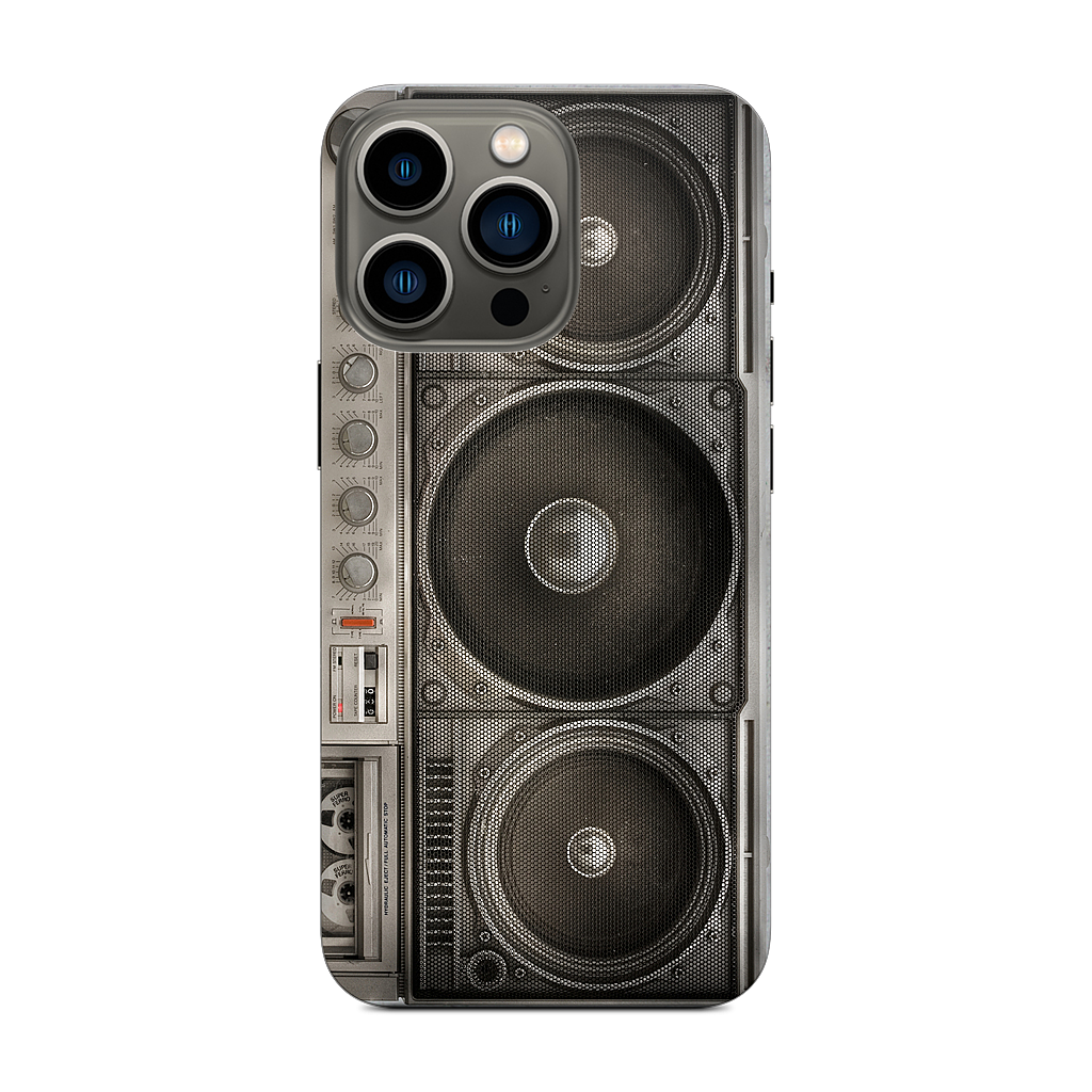 Boombox iPhone Skin