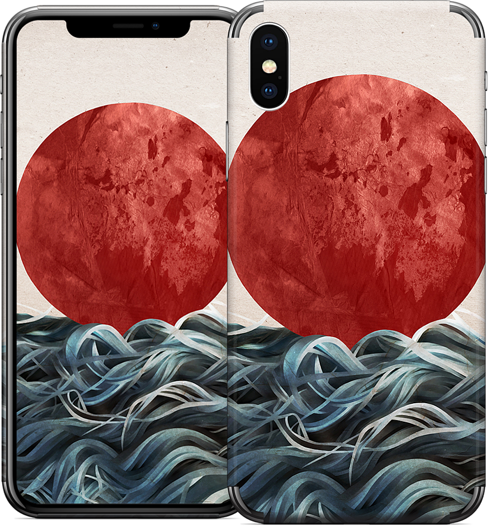 Sunrise in Japan iPhone Skin