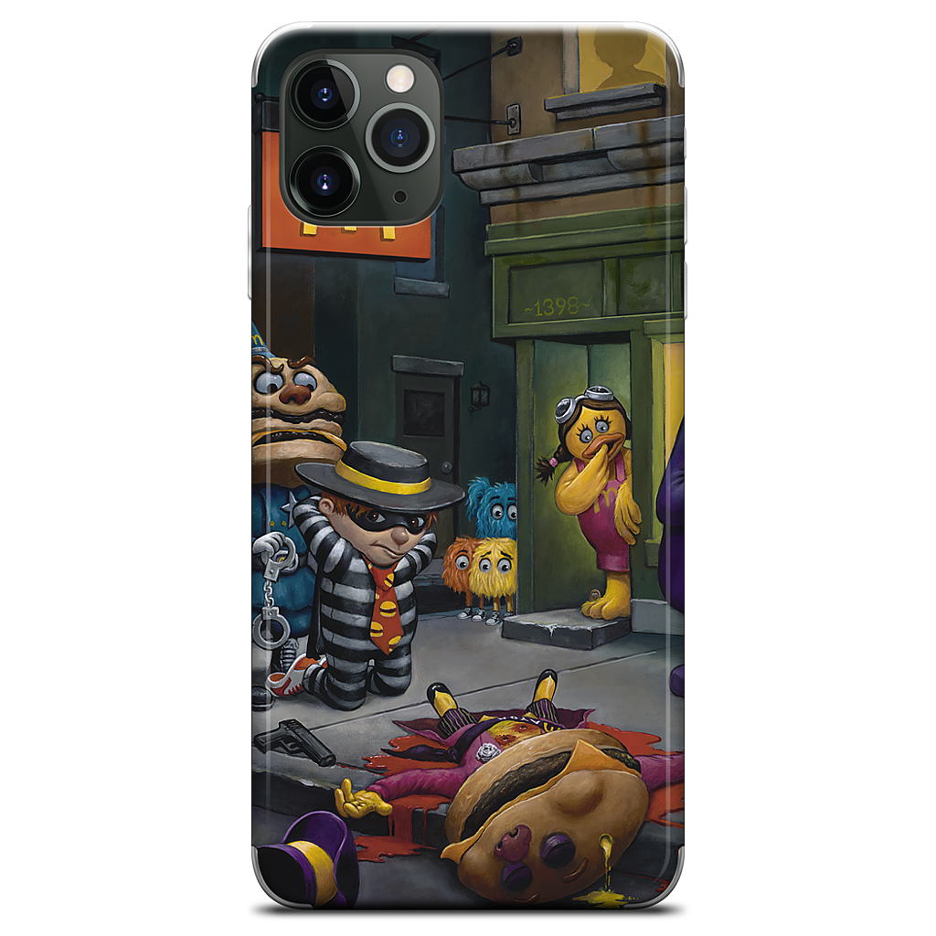 McCheese Gets Greased iPhone Skin