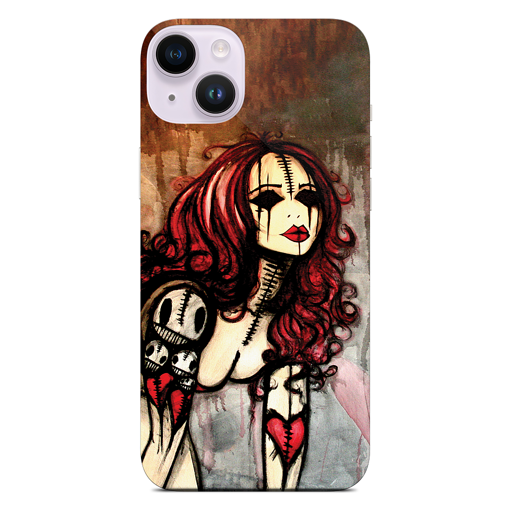 Devil Woman iPhone Skin