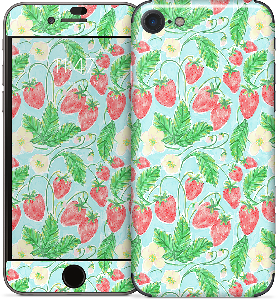 Wild Strawberries iPhone Skin