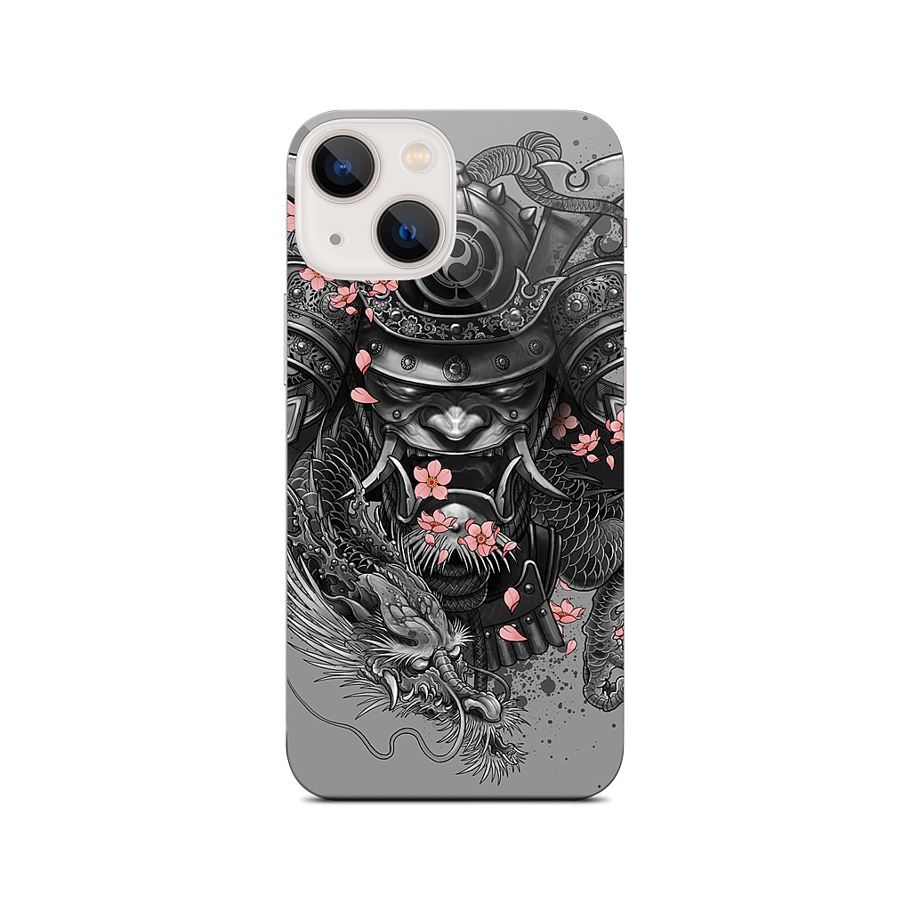 Samurai Dragon iPhone Skin