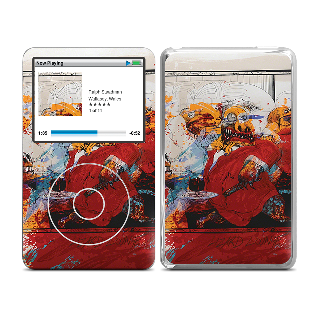 Lizard Lounge iPod Skin