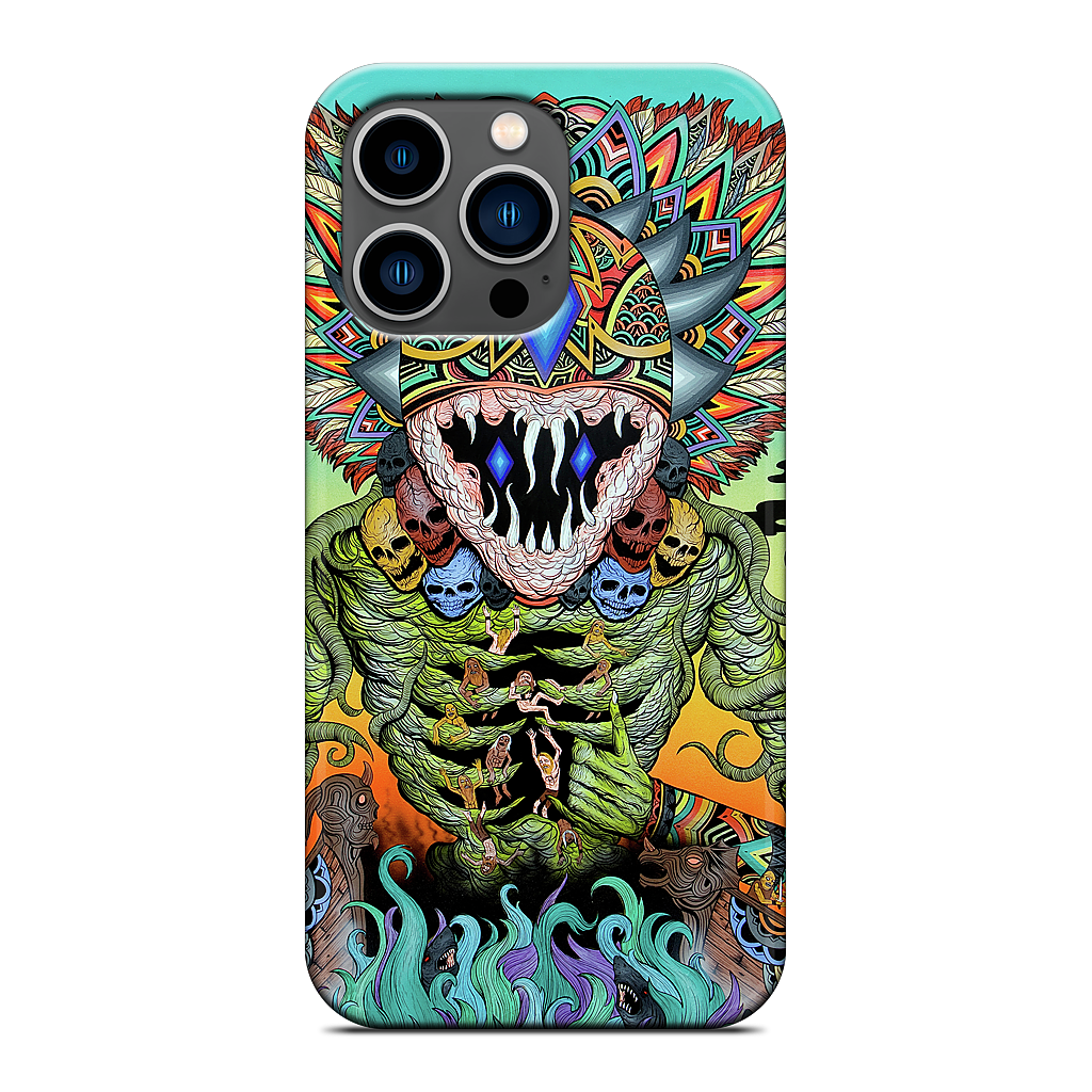A Gleaming Destroyer iPhone Case