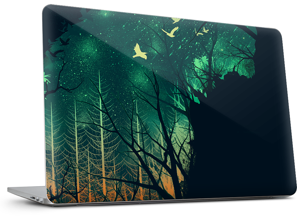 Space Tiger MacBook Skin