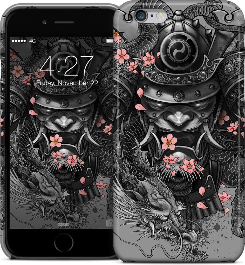 Samurai Dragon iPhone Case