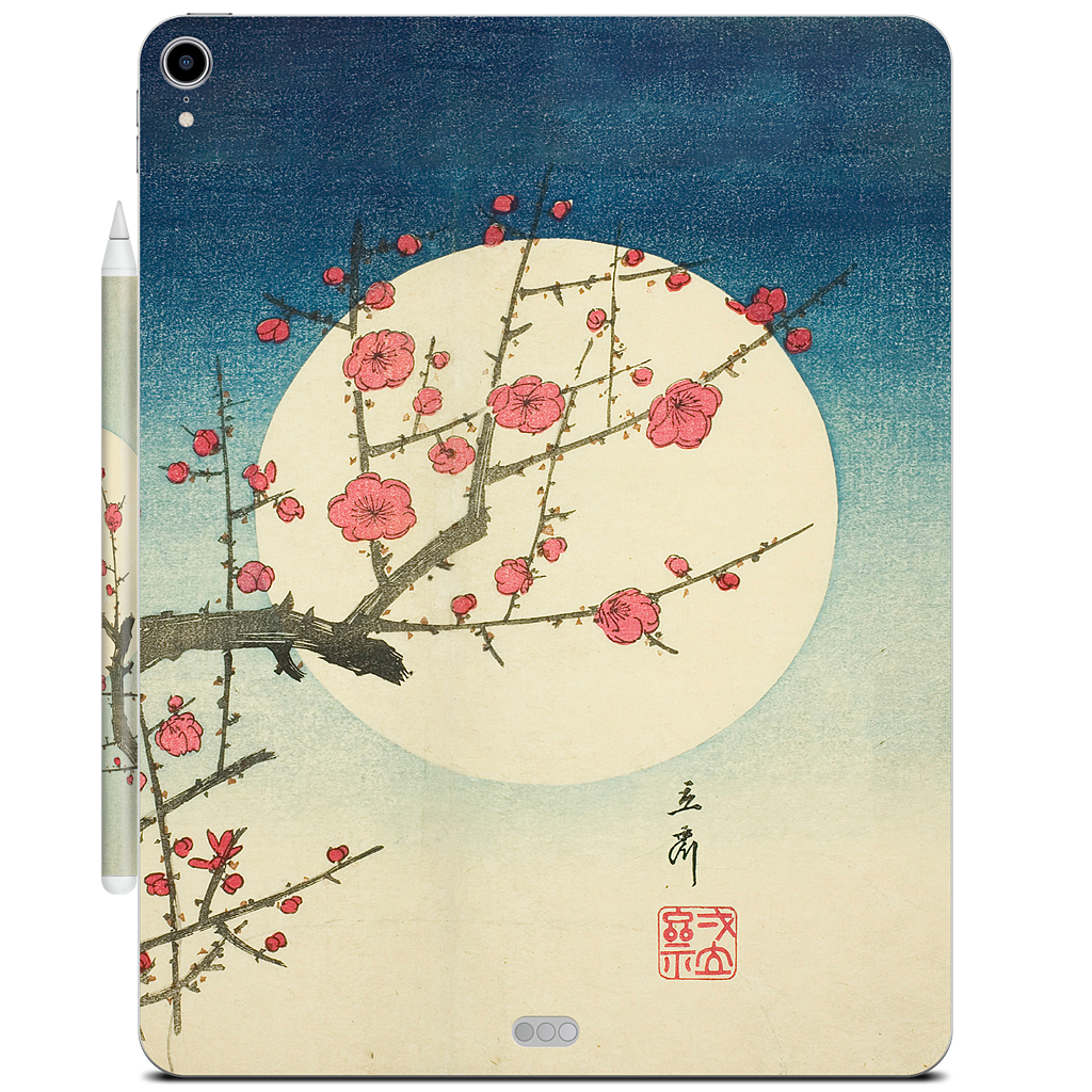 Red Plum Branch iPad Skin