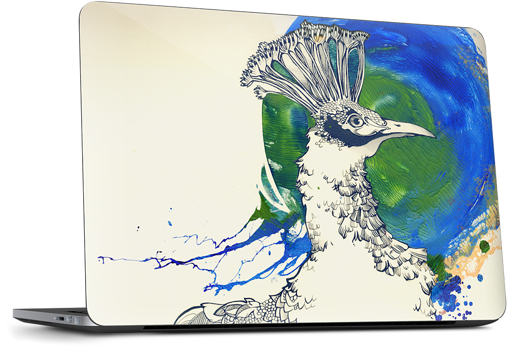 Pride of the Peacock Dell Laptop Skin