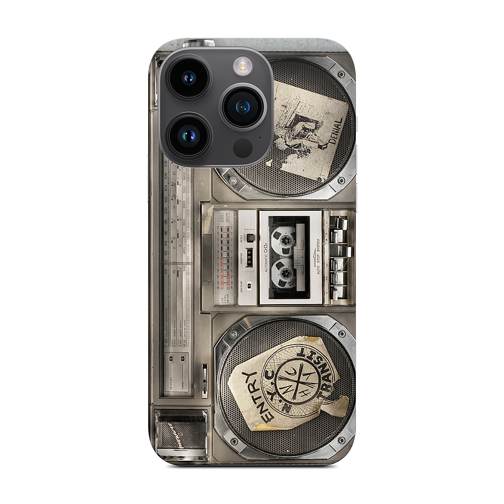 Boombox II iPhone Skin