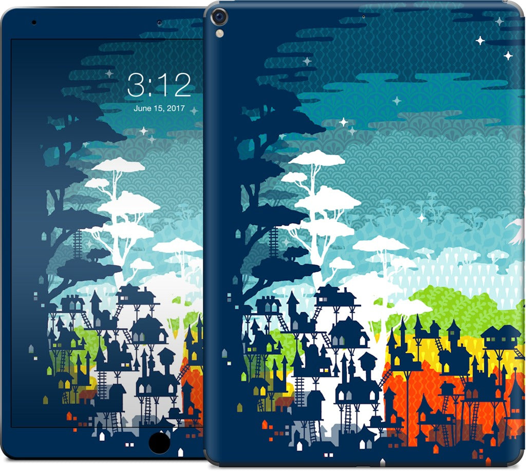 Rainforest City iPad Skin