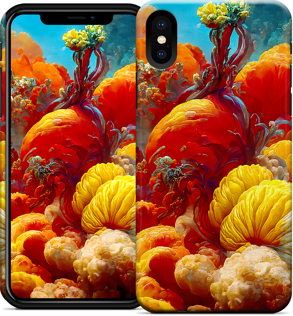 Oceanic Cornucopia iPhone Case