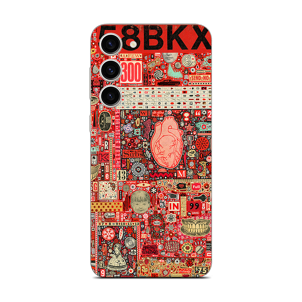 Big Numbers - Heart and Teeth Samsung Skin