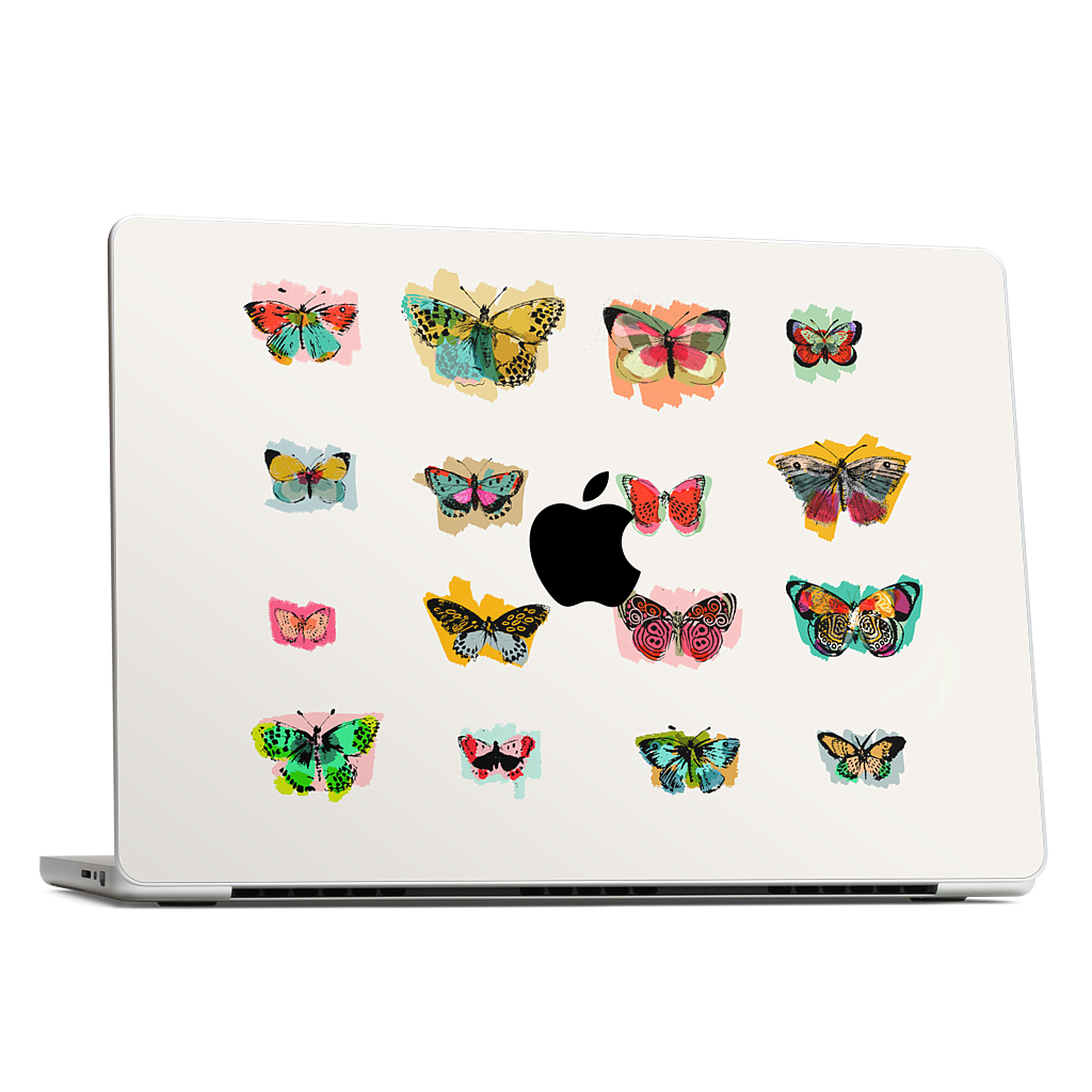 Papillons MacBook Skin