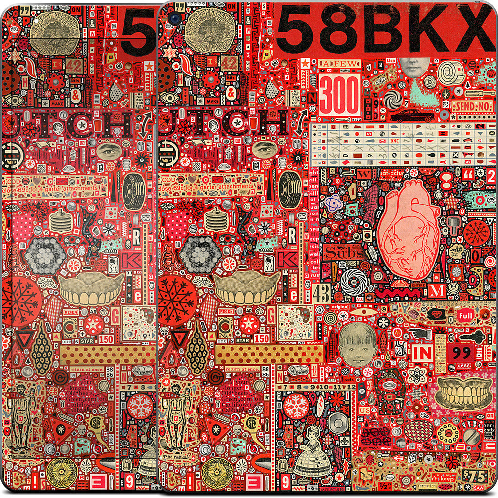Big Numbers - Heart and Teeth iPad Skin