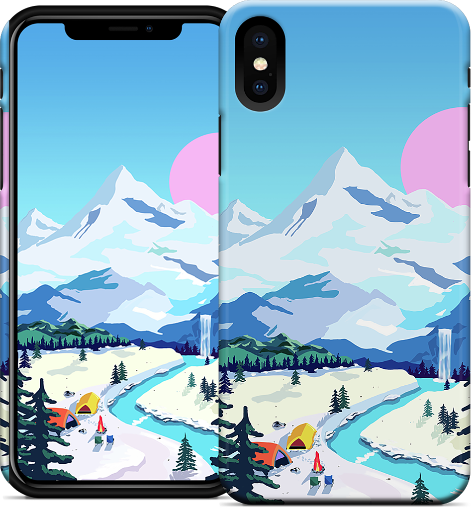 Mountains iPhone Case