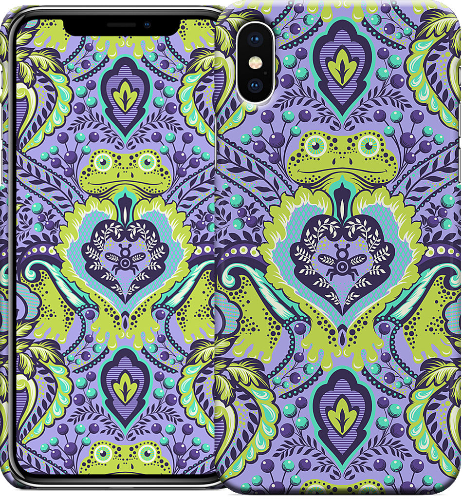 Frog Prince Orchid iPhone Case